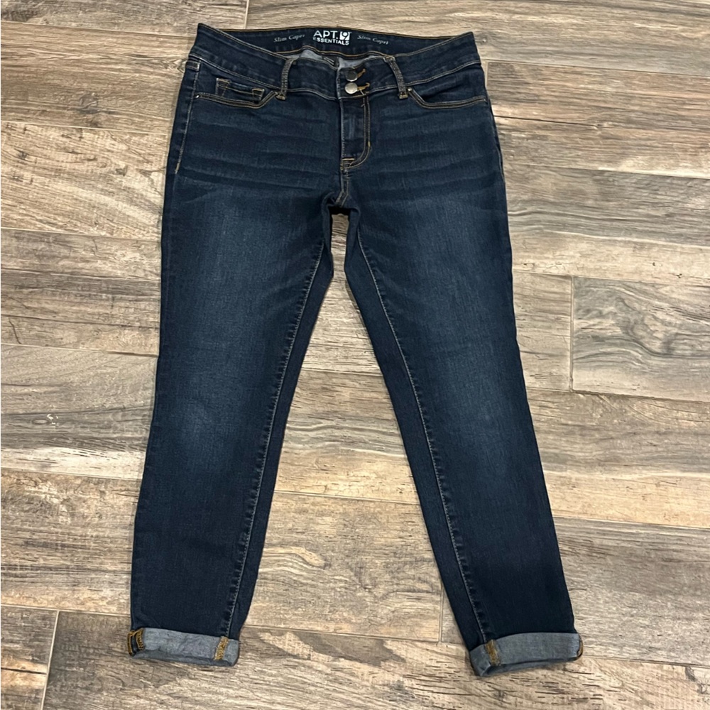 Apt. 9 Slim Capri Jeans Size 8P